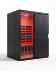 SaunaBoxยฎ Solara 2-Person: Full Spectrum Infrared Sauna