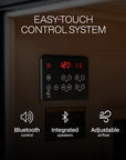 SaunaBoxยฎ Solara 2-Person: Full Spectrum Infrared Sauna