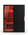 SaunaBoxยฎ Solara 2-Person: Full Spectrum Infrared Sauna