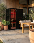 SaunaBoxยฎ Solara 2-Person: Full Spectrum Infrared Sauna