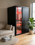 SaunaBoxยฎ Solara 2-Person: Full Spectrum Infrared Sauna