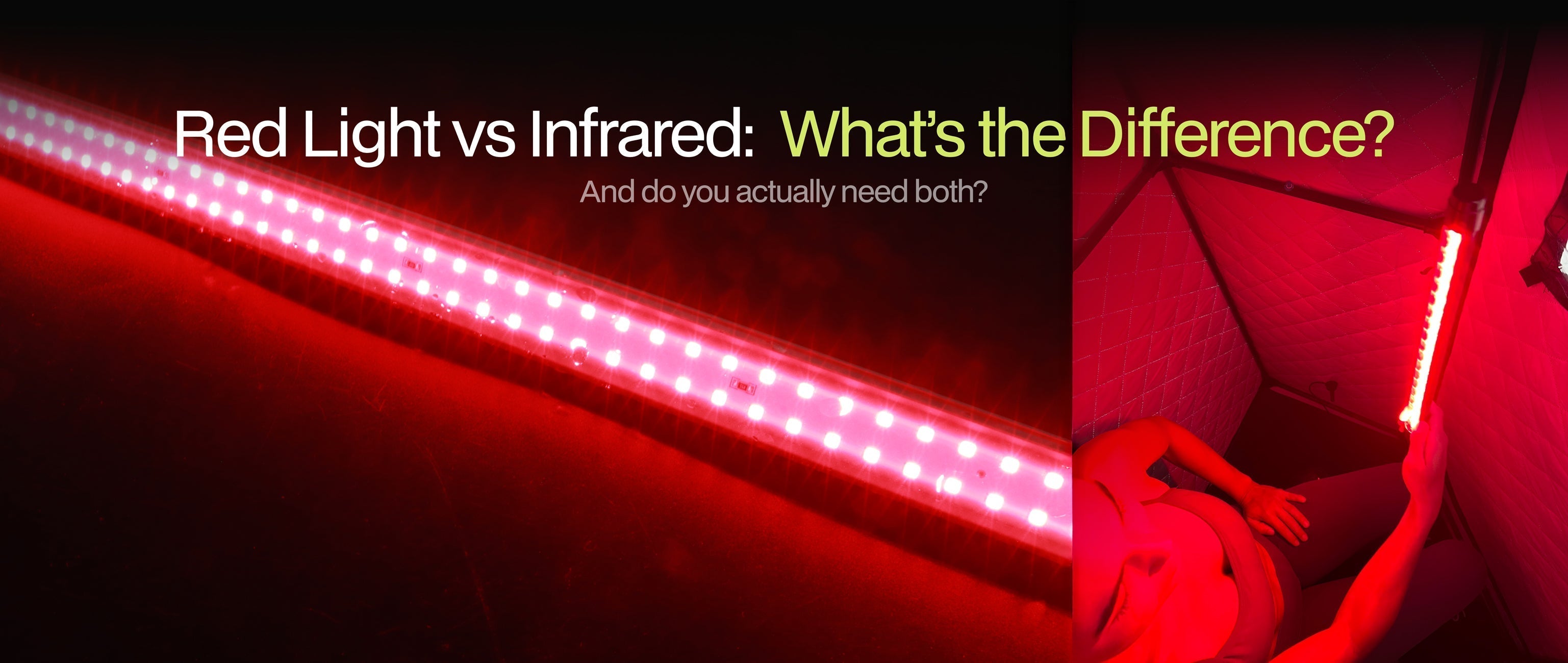 Red Light vs Infrared: What’s the Difference?