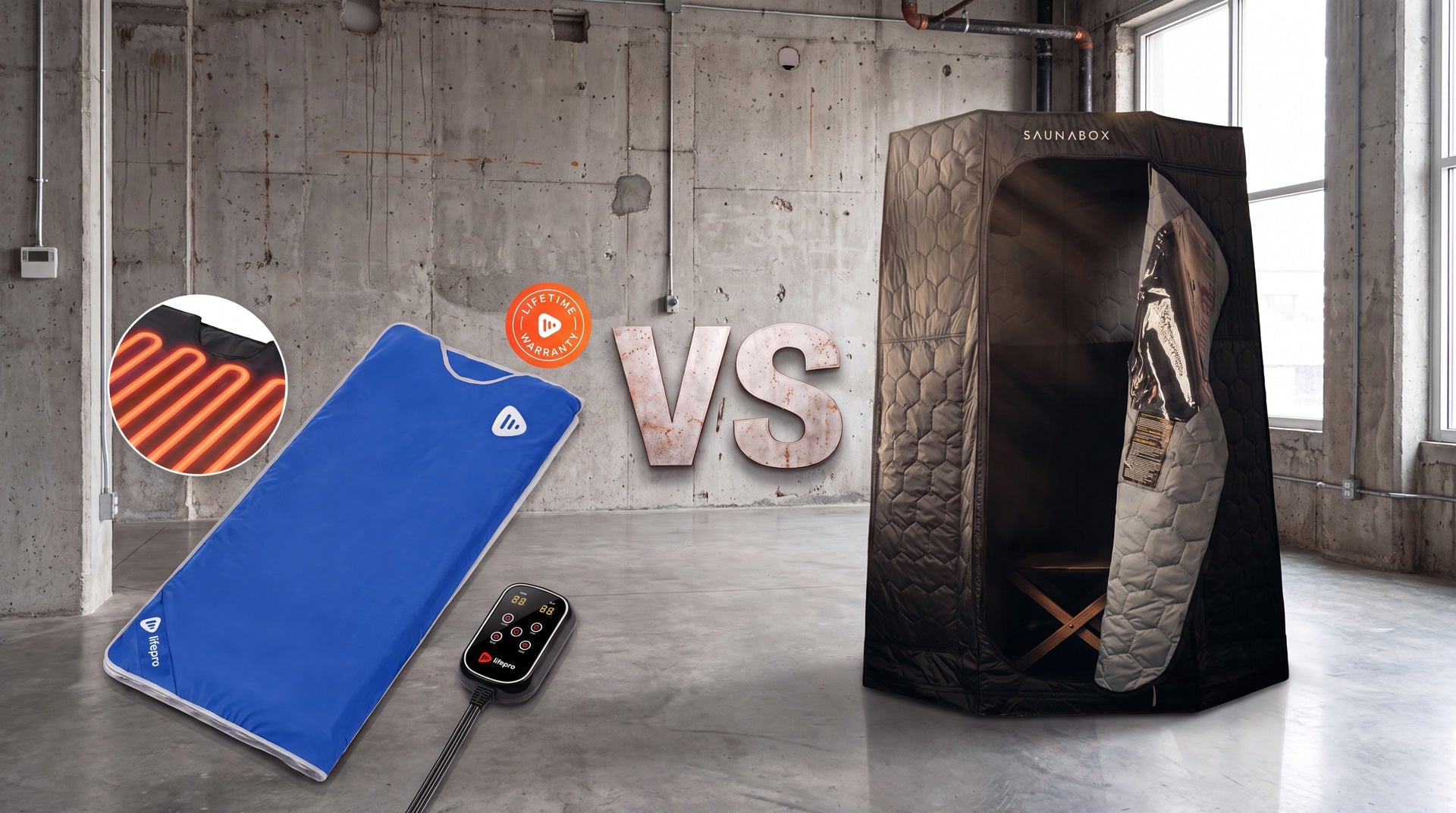 LifePro RejuvaWrap vs SaunaBox Pulse PRO (2026): Sauna Blanket or Standing Tent with Red Light?
