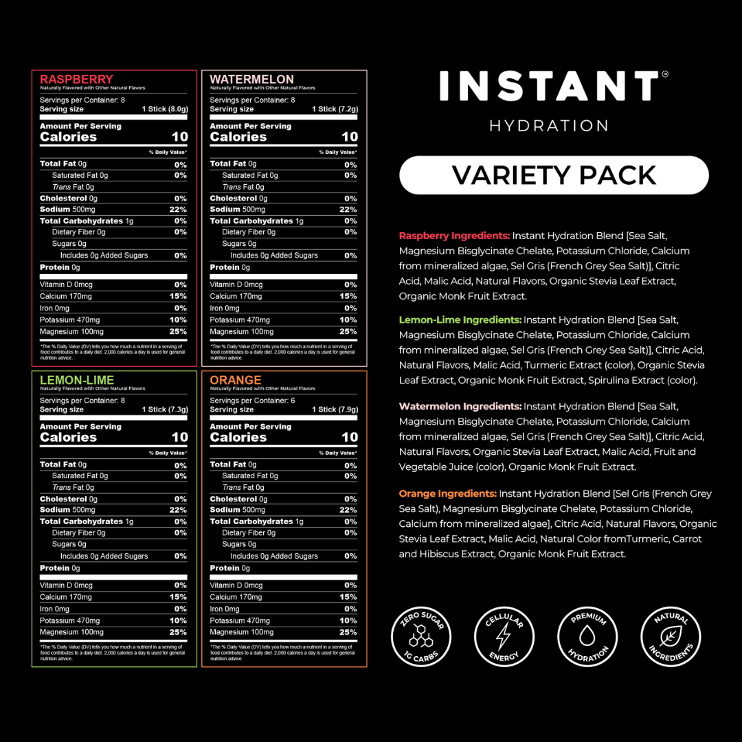 Electrolyte Variety Pack - 30ct
