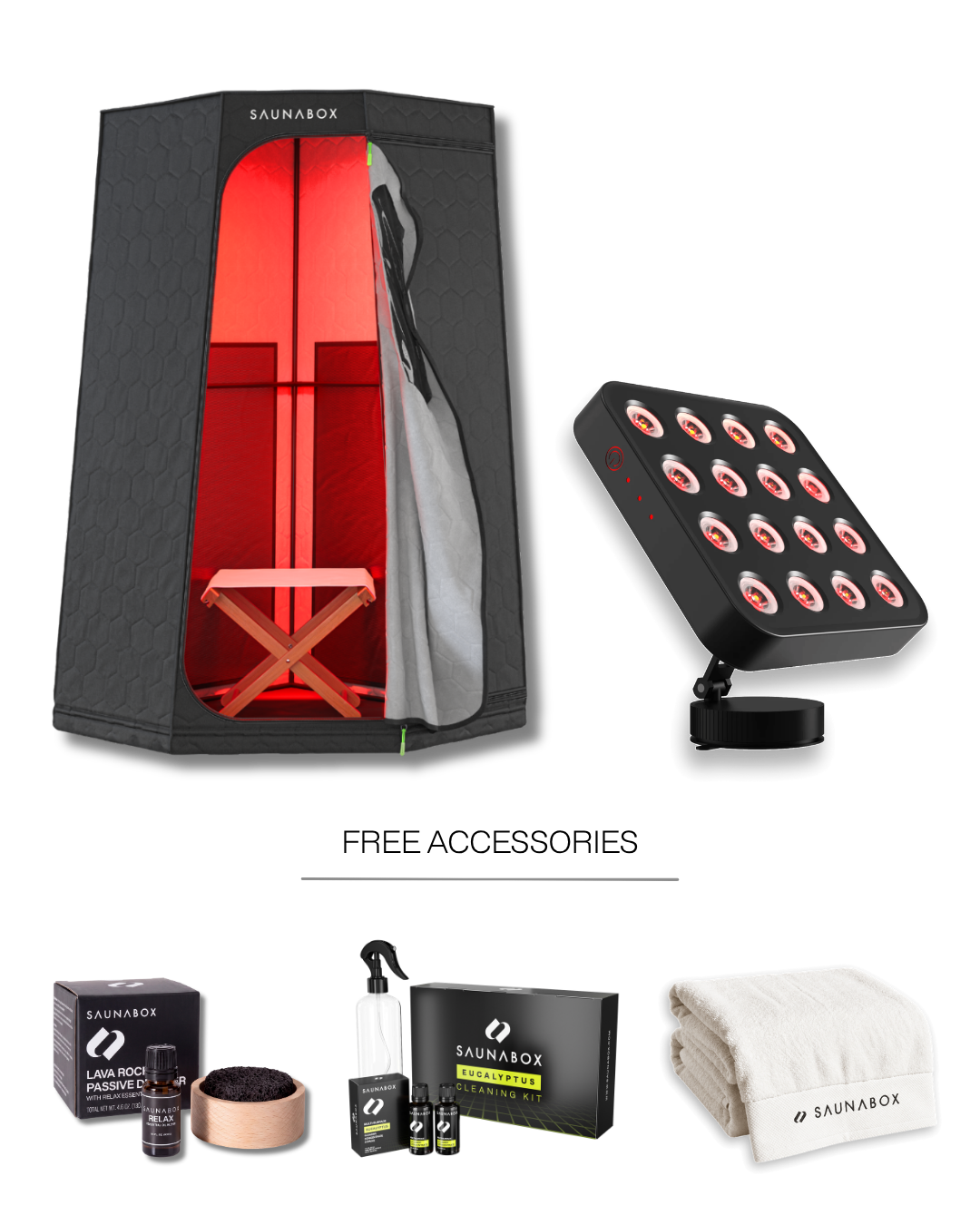 Infrared Sauna & Red Light Starter Kit