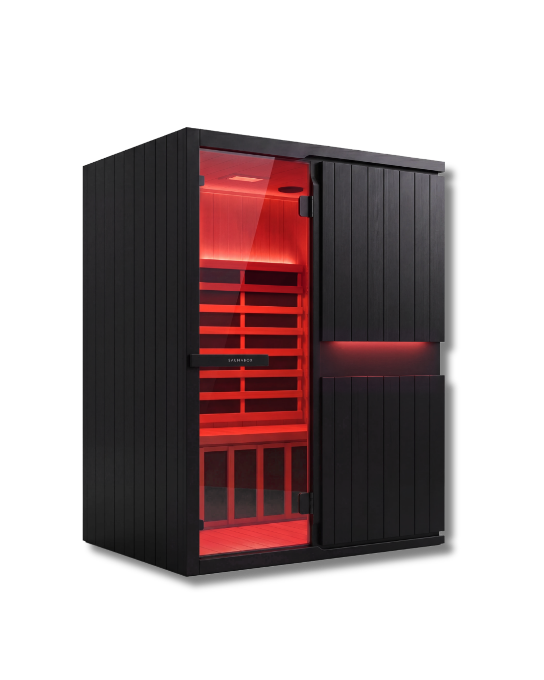 SaunaBox® Solara 2-Person: Full Spectrum Infrared Sauna