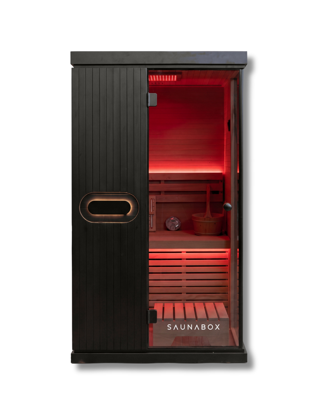 SaunaBox® Forge Indoor 1-Person: Traditional Finnish Sauna