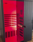 SaunaBox® Solara 2-Person: Full Spectrum Infrared Sauna