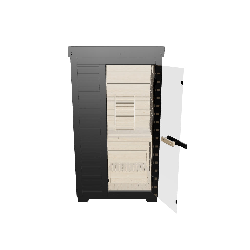 SaunaBox® Forge 1-Person: Traditional Finnish Sauna