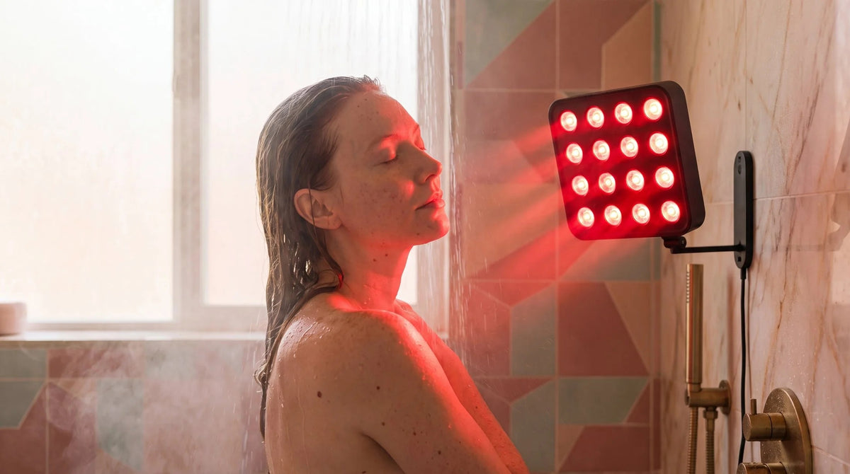 Red Light Therapy Shower Panel
