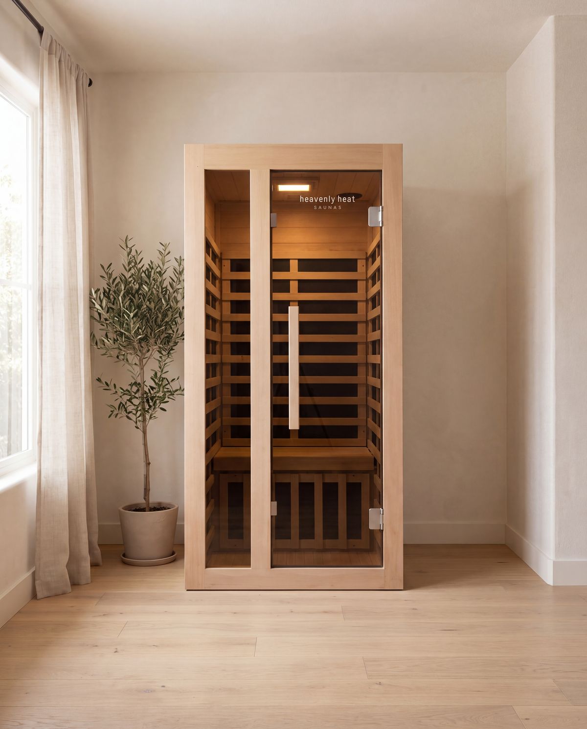 Heavenly Heat 1-Person Infrared Sauna